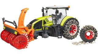 Traktor Claas Axion 950 z pługiem śnieżnym