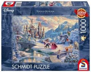 Puzzle PQ 1000 Thomas Kinkade Piękna i Bestia G3