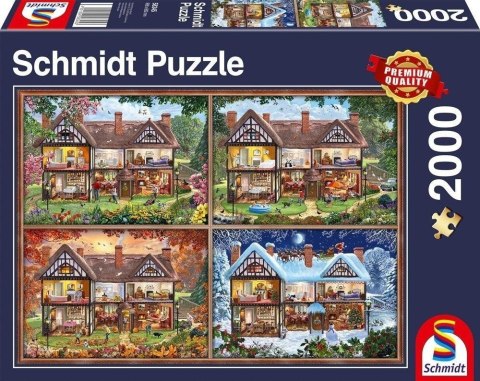 Puzzle PQ 2000 Dom na cztery pory roku G3