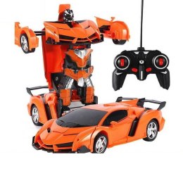 Auto Robot Transformers 2w1 Pilot R/C pomarańczowy