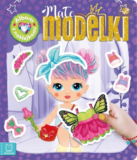 Małe modelki. Album z naklejkami