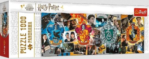 Puzzle 1000 Cztery domy Hogwartu TREFL