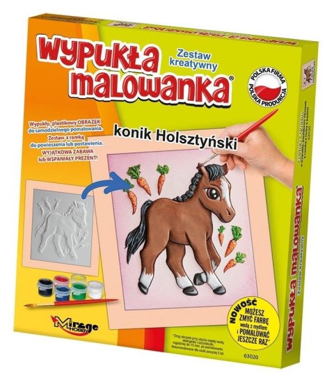 Wypukła malowanka Konik Holsztyński