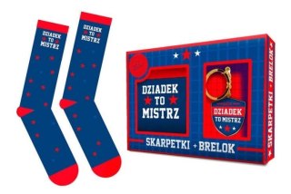 Zestaw skarpetki + brelok My Hero-Dziadek