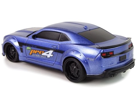 Sportowe Szybkie Auto Zdalnie Sterowane R/C Niebieskie 1:24 Speed King