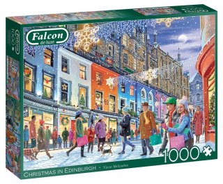 Puzzle 1000 Falcon Boże Narodzenie w Edynburgu G3