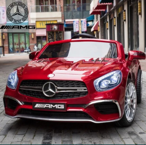 Auto na Akumulator Mercedes SL65 Czerwony Lakier