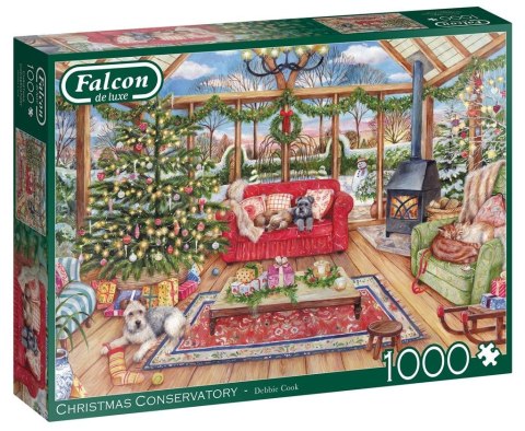 Puzzle 1000 Falcon Świąteczna oranżeria G3