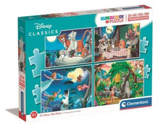 Puzzle 20+60+100+180 Super Kolor Disney