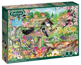 Puzzle 500 Falcon Karmnik dla ptaków wiosną G3