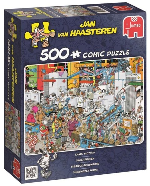 Puzzle 500 Haasteren Fabryka cukierków G3