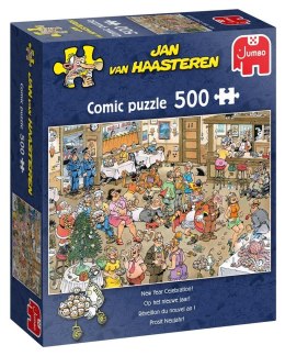 Puzzle 500 Haasteren Świętowanie Nowego Roku G3