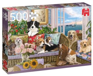 Puzzle 500 PC Najlepszy przyjaciel człowieka G3