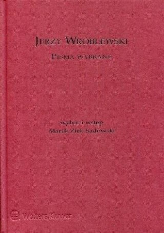 Jerzy Wróblewski. Pisma wybrane