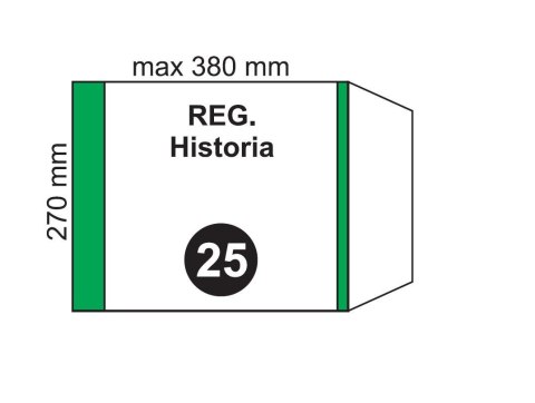 Okładka na podr regulowana NR 25 (20szt)