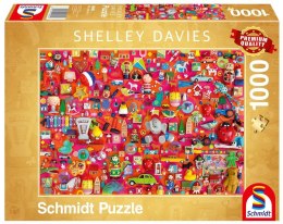 Puzzle PQ 1000 Shelley Davies Zabawki retro G3
