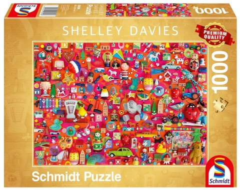 Puzzle PQ 1000 Shelley Davies Zabawki retro G3