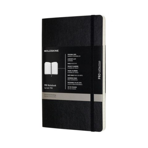 Notes Professional 13x21 czarny MOLESKINE