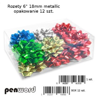 ROZETY 6" 18mm METALIC a12