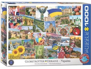 Puzzle 1000 Globettroter, Ukraina