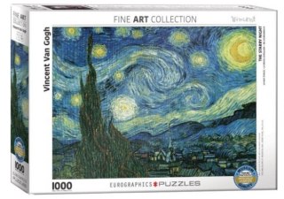 Puzzle 1000 Gwiaździsta noc, Vincent van Gogh