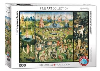 Puzzle 1000 Ogród ziemskich rozkoszy, Bosch