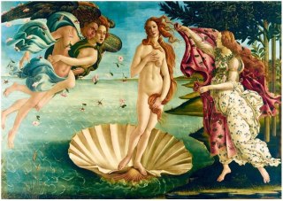 Puzzle 1000 Narodziny Wenus, Botticelli, 1485