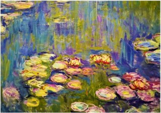 Puzzle 1000 Nenufary, Claude Monet