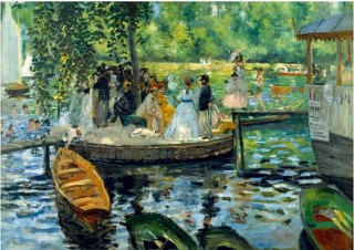 Puzzle 1000 Spotkanie nad rzeką, Renoir