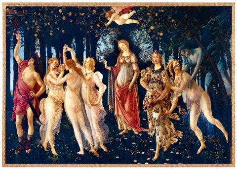 Puzzle 1000 Wiosna, Botticelli 1482