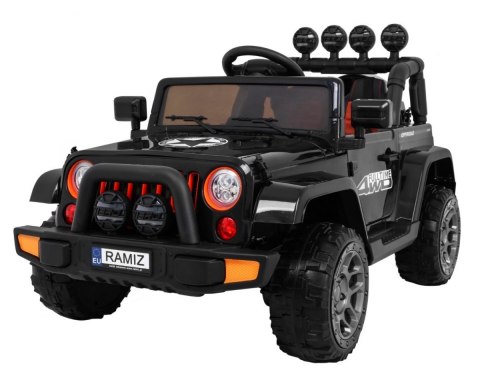 auto terenowe na akumulator mocny jeep 4x4 full time 4wd pilot pokrowiec