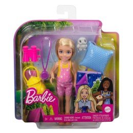 Barbie Kemping Chelsea Lalka + śpiwór