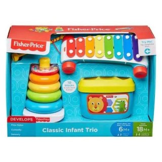 Fisher Price Classic Trio Pierwsze zabawki