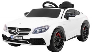 Auto na akumulator Mercedes Benz C63 AMG Biały