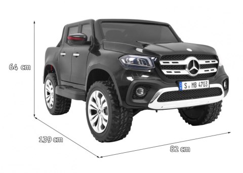 Auto na akumulator Mercedes Benz X-Class MP4 Czarny