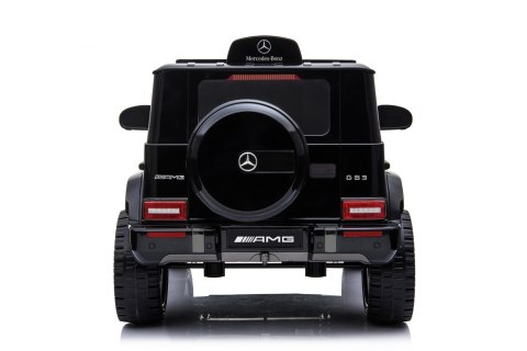 Mercedes AMG G63 dla dzieci Czarny + Pilot + MP3 LED + Wolny Start + EVA + Pasy