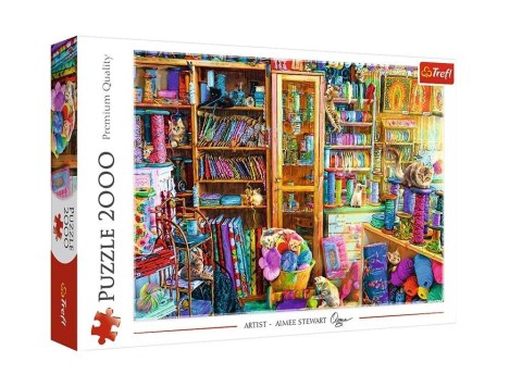 Puzzle 2000 Koci raj