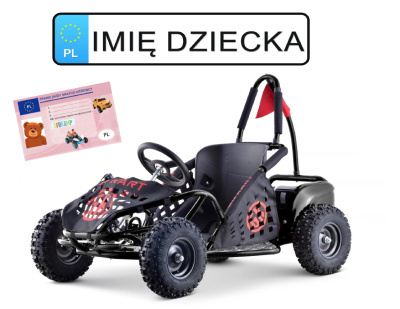 Kart Fast Dragon Buggy dla dziecka z silnikiem 1000W