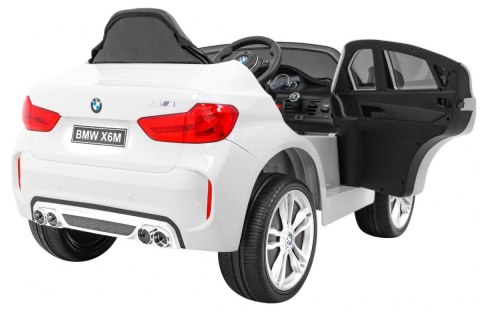 BMW X6M Elektryczne Autko dla dzieci Biały