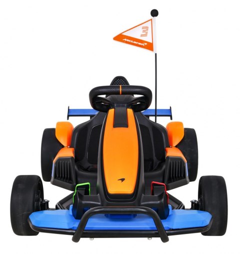 Pojazd Gokart McLaren Drift Pomarańczowy