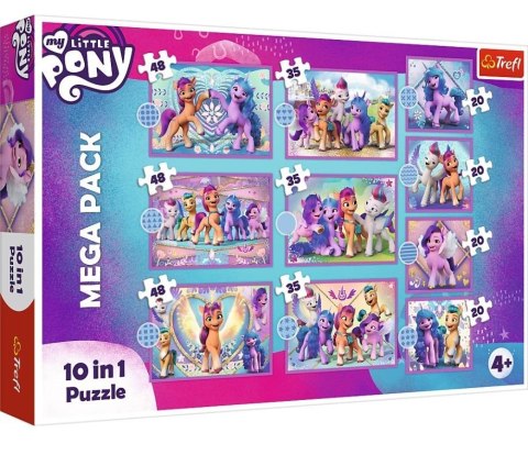 Puzzle 10w1 Kucyki Pony TREFL