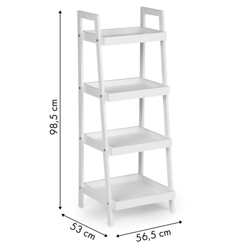 Regał szafka nocna stolik nocny drabinka 4 półki