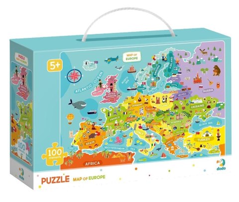 Puzzle 100 Mapa Europy