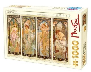 Puzzle 1000 Alfons Mucha, Czas dnia