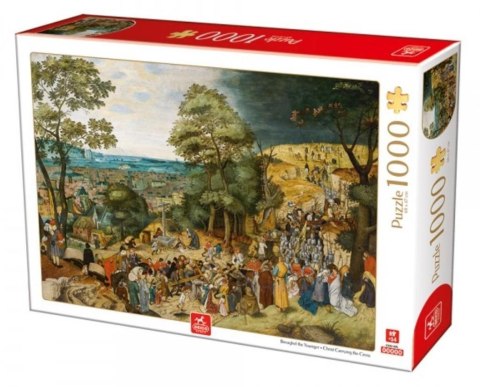 Puzzle 1000 Chrystus niosący krzyż