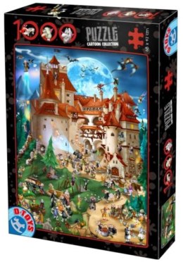 Puzzle 1000 Szalona impreza na zamku Drakuli