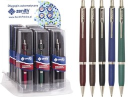 Długopis automatyczny Zenith 10 w etui - mix kolorów standardowych