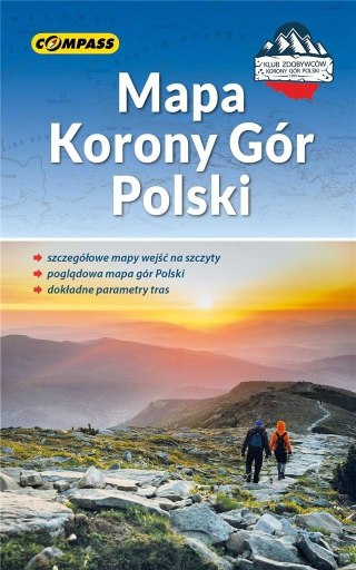 Mapa - Korony Gór Polski