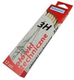 Ołówek techniczny 3H (12szt)