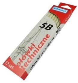 Ołówek techniczny 5B (12szt)